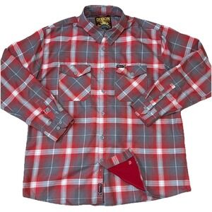 EUC Dixxon Flannel The RPM 3XL Men's Long Sleeve Plaid Button Up